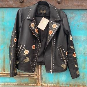 Leather Scully jacket